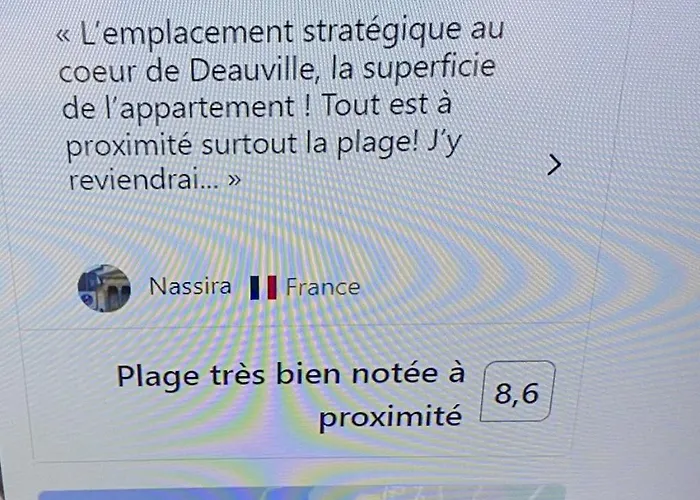 公寓 Coeur Grand 3 Pieces Avec Parking 多维尔